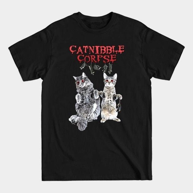 Rare Hot Cannibal Corpse Band Cat Corpse Gift Funny S5XL Shirt BB672 Unisex T-Shirt M