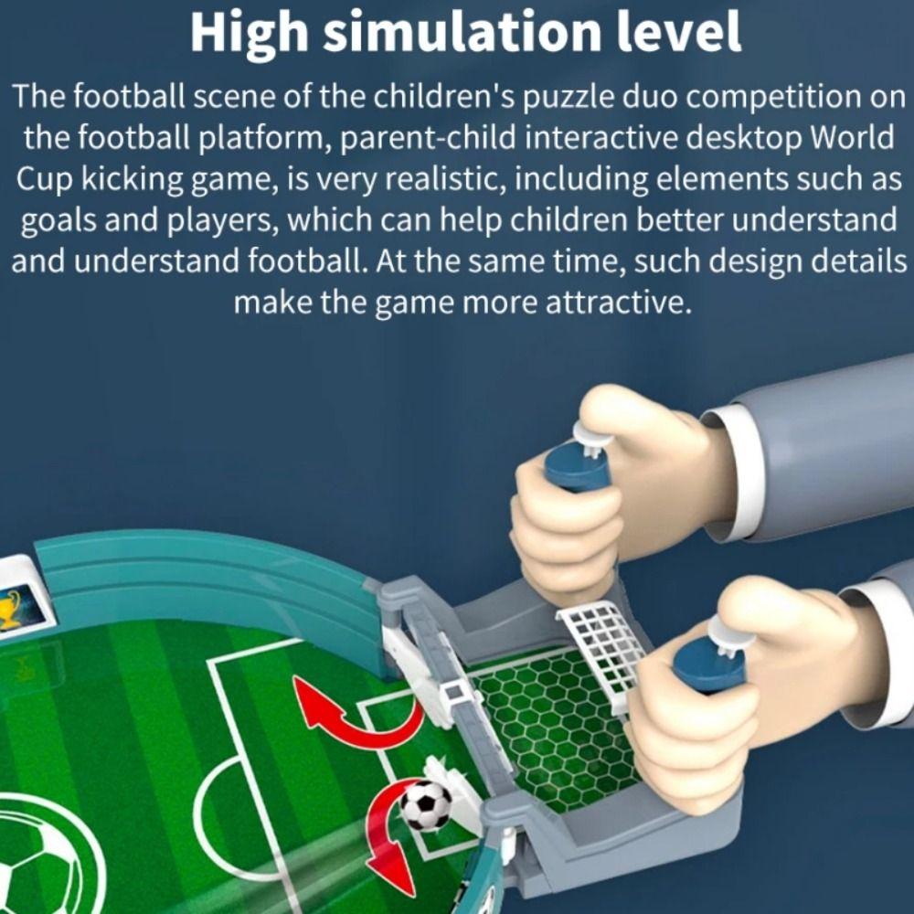 Ejection Type Table Football Board Game Mini Table Football Toys Parent-Child Interactive