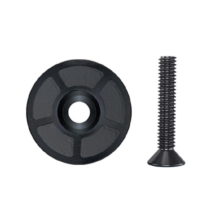 Precisions Machined Bicycles Headset Cap 6mm Screw Light Weight Aluminum Alloy Cycle Headset Cover For Mountain Bikes
