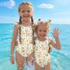 Girls One Piece Swimsuit Summer Animal Print Kids Swimwear Sleeveless Casual Beachwear Toddler Bathing Suit for Children