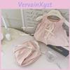 Adorable Korean Style Girls Two Piece Set Featuring Lightweight Soft Cotton Tank Top And Trendy Wide Leg Pants For Summer Fashion