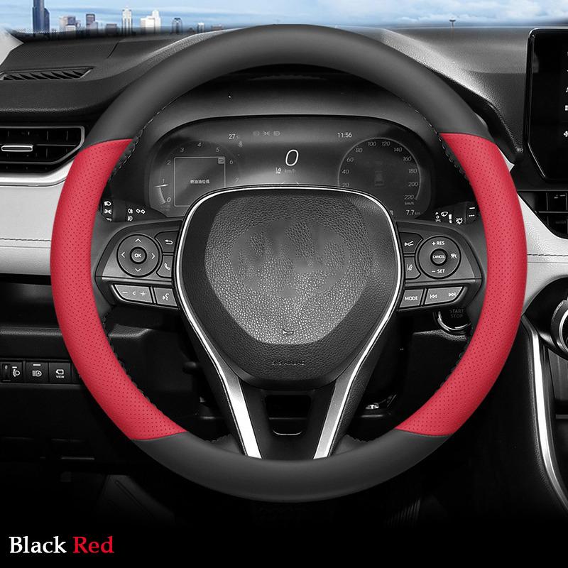 High Leather Braid on Car Steering