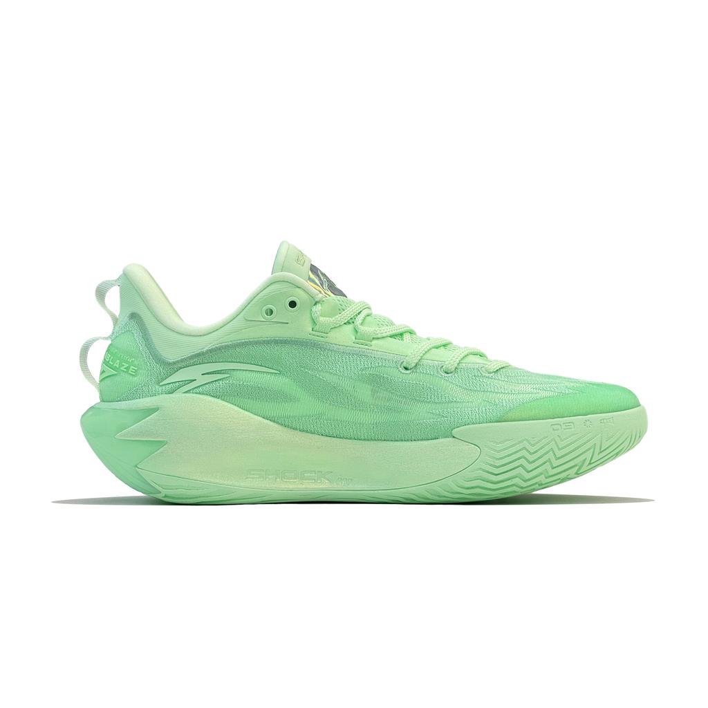 Anta A-Shock Pro Awakening Professional Basketball Shoes Men sneaker Fluorescent-Equator-Green 112631606S-8