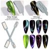 Double-head Nail Art Magnet Stick Cat Eye Nail Gel Nail Magnet Strip 3D Line Strip Effect Manicure Tool Nail Accessories