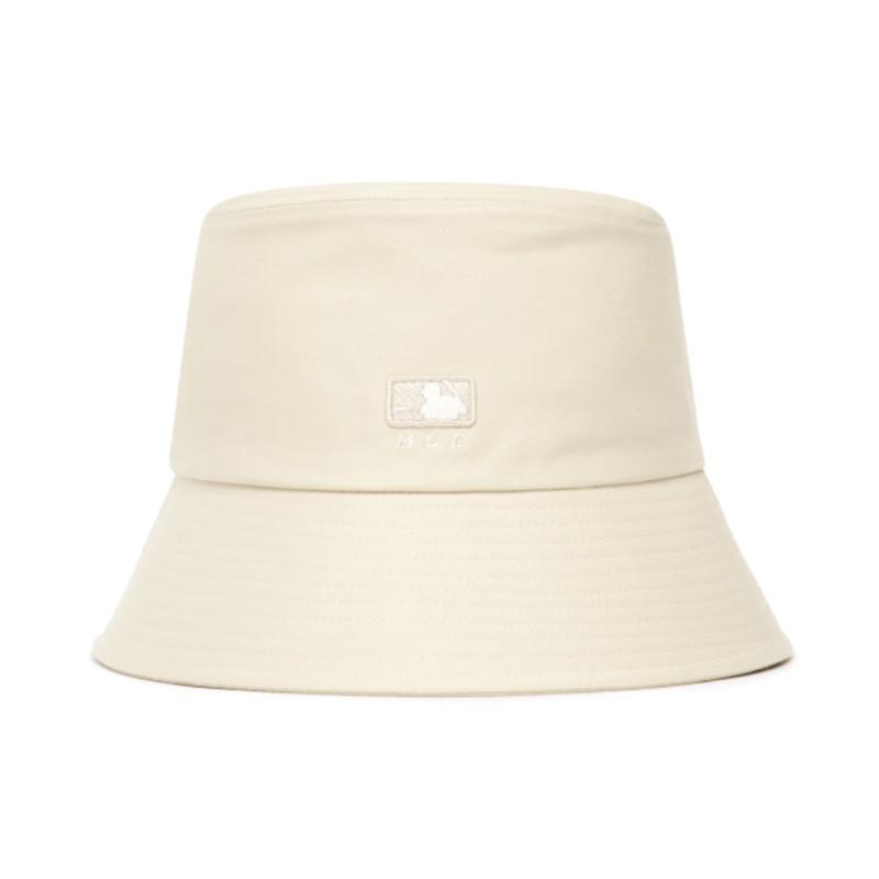 MLB Cotton Bucket Hats Unisex Beige Fashion 3AHT6602N-50BGL