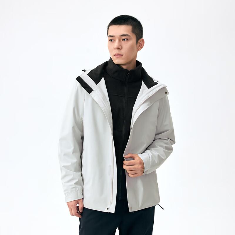 Lanbu Men's Winter 3-in-1 Fleece Jacket
