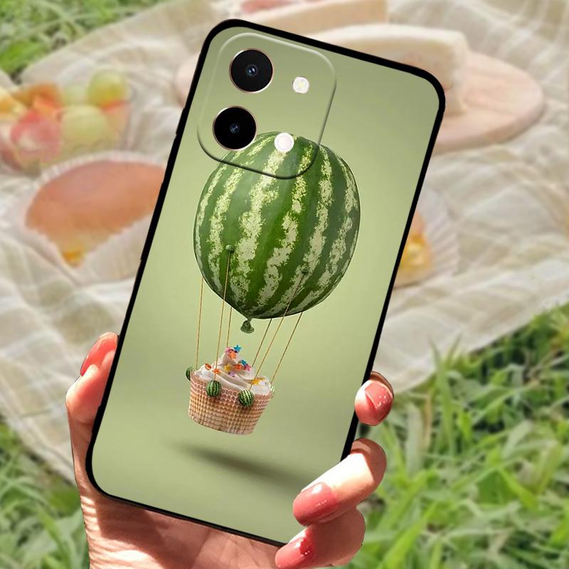 Case For Vivo Y28 4G Back Cover Anti-Falling Phone Shell For VIVO Y28 Fashion Fundas Non-slip Cartoon Soft Silicone Phone Bumper