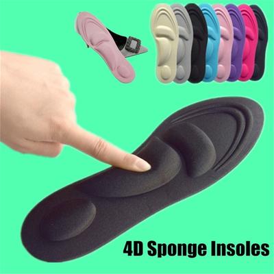 4D Orthotic Arch Support Unisex Insoles Sport Comfort Shoe Shock Absorb Gel Heel