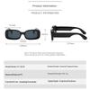 Women Square Colorful transparent Sunglasses Fashion Jelly Color Hip Hop Sunglasses Ladies classic Wild outdoor Shades Rectangle Sun Glasses
