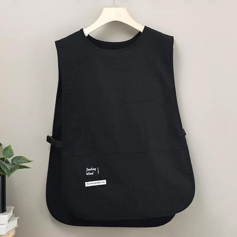 Grembiule a Gilet Impermeabile e Resistente all'Olio per Caffetteria, Catering, Barbiere e Uso Domestico - Traspirante, Resistente all'Usura, Regolabile