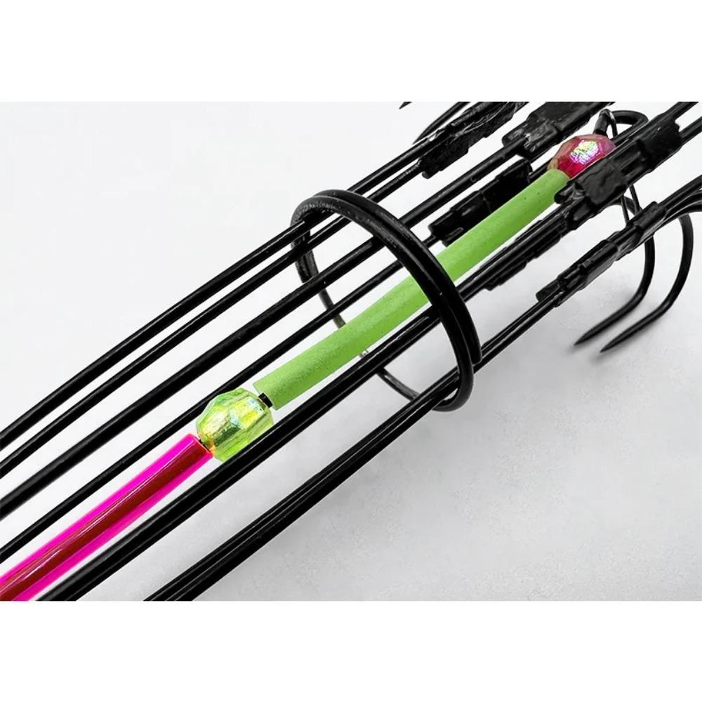 Fishing Accessories 8 Claw 16 Hook Squid Bait Trap Cage Fishing Lure Cage Octopus Hook Trap Basket Fishing Tools Tackle