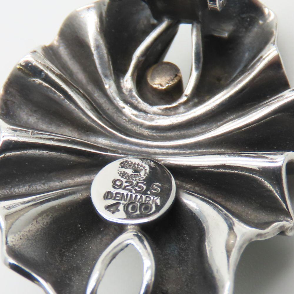 Used Georg Jensen Earring 400 Silver925 26.0g Silver gold Accessories