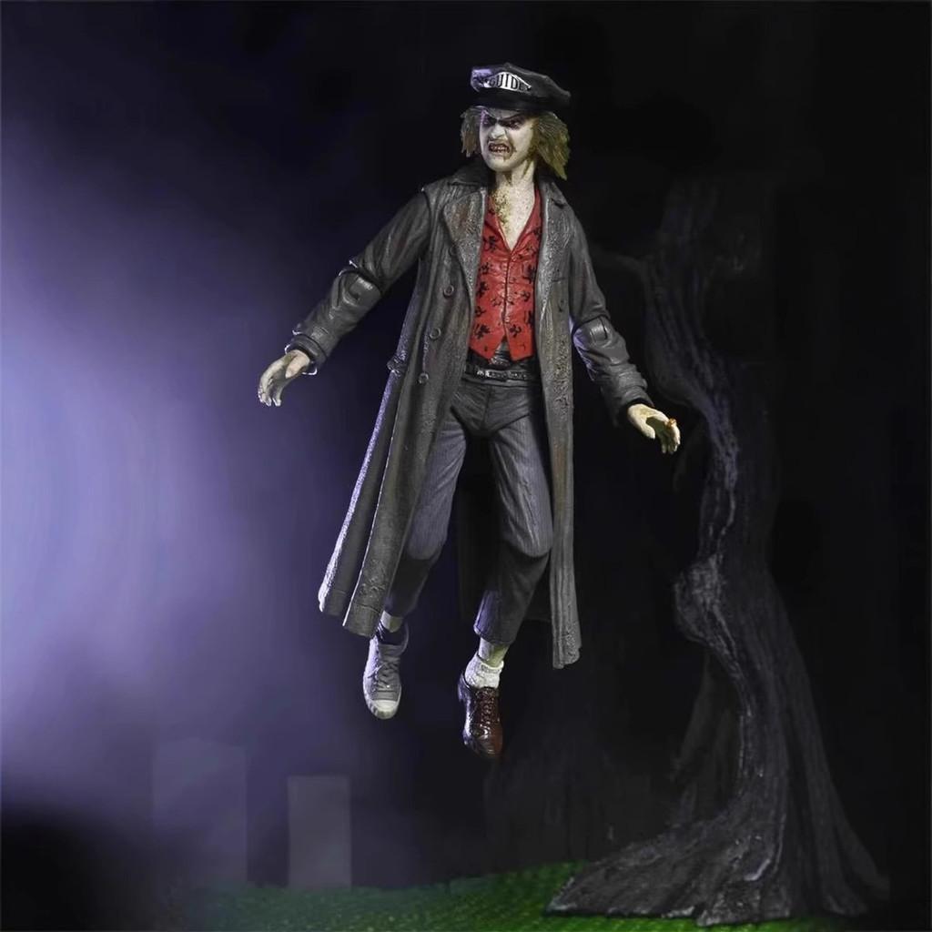 Beetle Juice Themed 7in Action Figures With Articulated Joints For Collectors And Fans