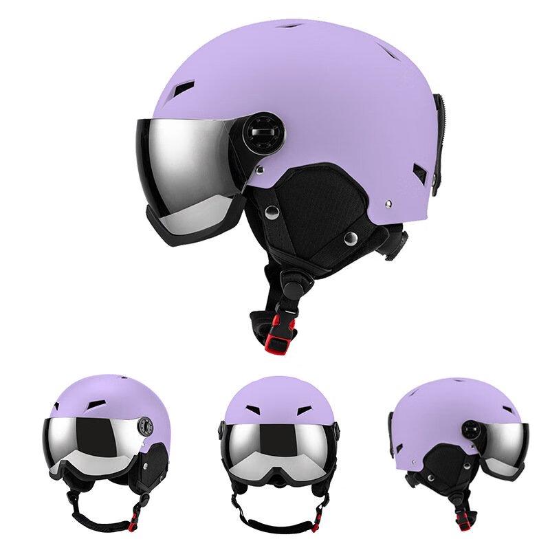 Miling Adult Ski Helmet with Goggles