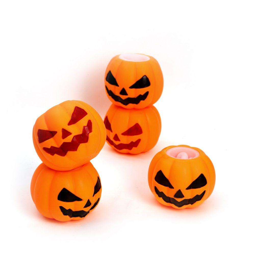 Pumpkin Kids Toys DIY Home Supplies Halloween Party Decorations Decompression Toys Squeeze Ball