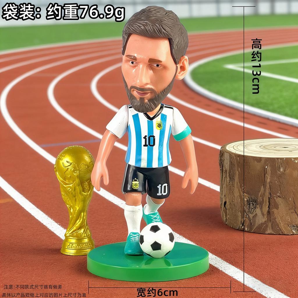 Figurină Mascotă Cupa Mondială 2026 Model Vedetă Fotbal Colecționabilă Decor Birou Cutie Cadou