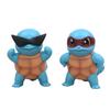 3 style 9cm Pokemon Figure Squirtle Wear Sun Glasses  Figure PVC Model Colletible Pokemon Go Action Figure Kids Birthday Gift