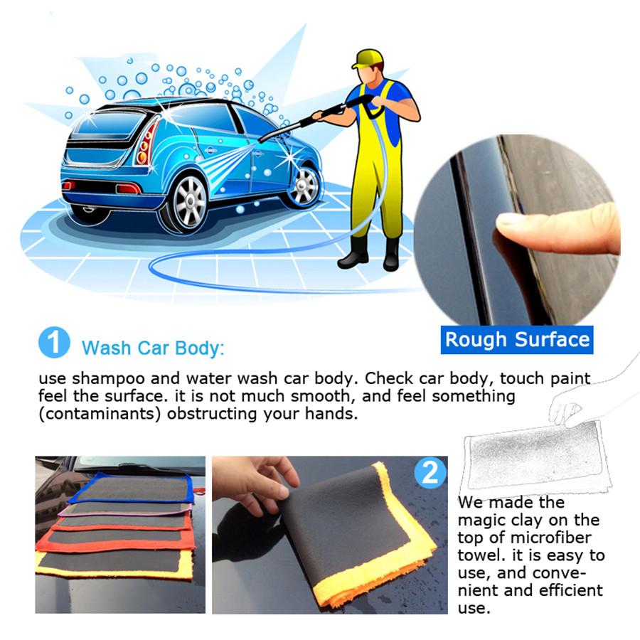 Blue Magic Car Clean Clay Truck Auto Vehicle Bar Cleaning Soap Detailing Washing