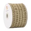 1 Rolls 10 Yards Mesh Burlap Jute Burlap Net Ribbon Open Weave Wrapping Bow  Home Decor