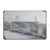 Weser Stadium Bremen Metal Sign Retro Living Room Club Bar Design Create Tin Sign Poster