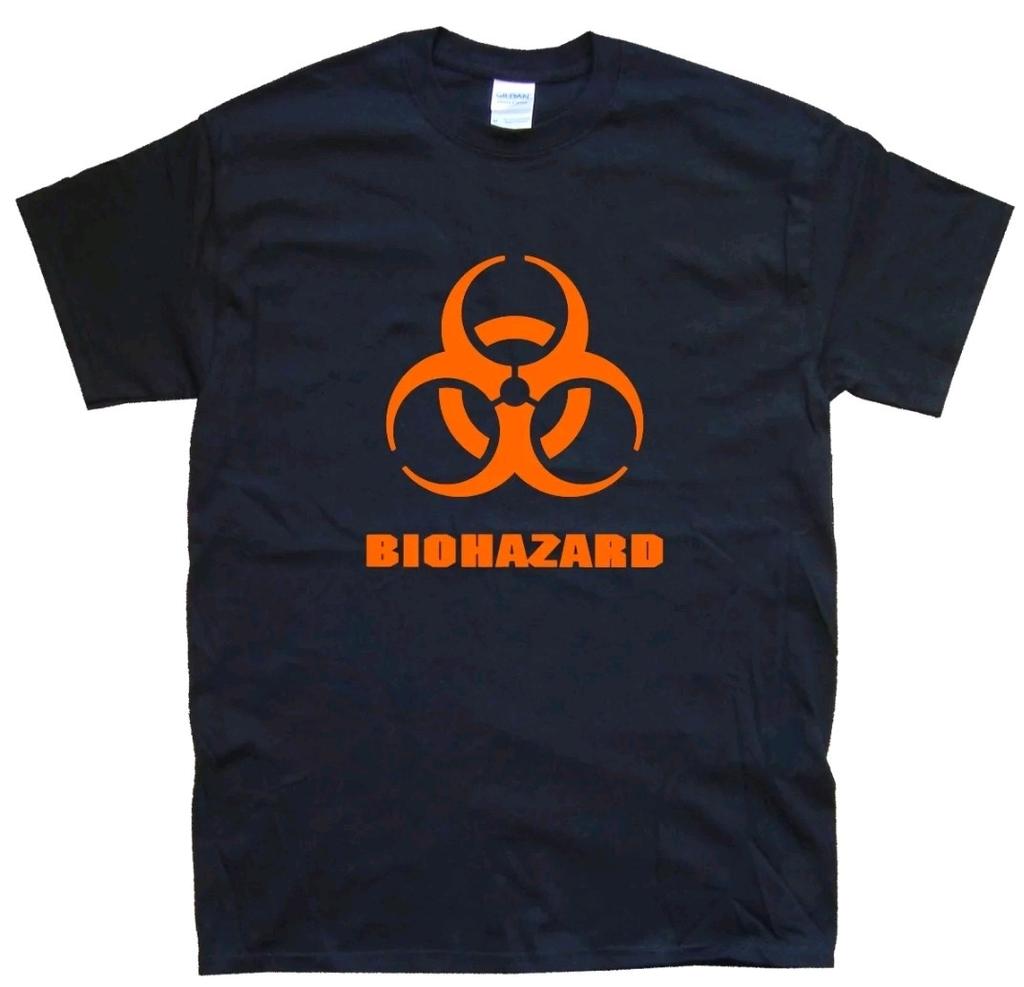 BIOHAZARD new T-SHIRT All sizes S M L XL XXL colours black, orange