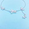 S925 Sterling Silver Butterfly & Flower Bracelet for Women - Elegant High-End Fashion