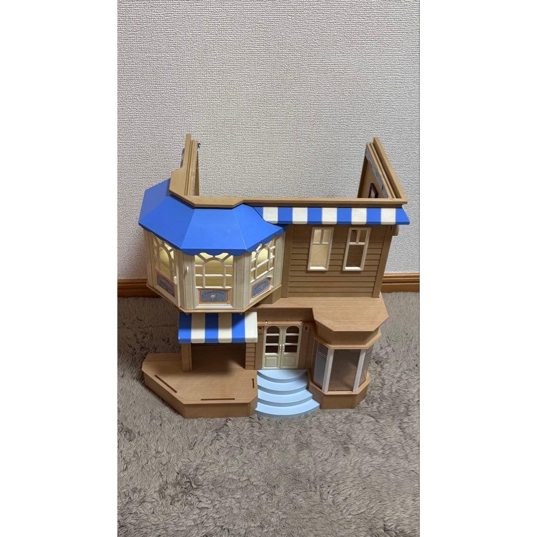 Used Sylvanian Families Forest Cafe Terrace [Rare]