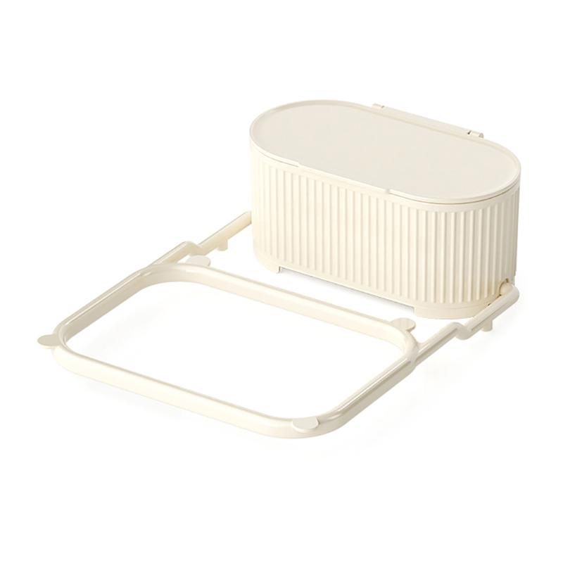 

Kitchen Two-In-One Sink Filter Rack Suction Cup Disposable Leftovers Filter Garbage Drain Rack білий