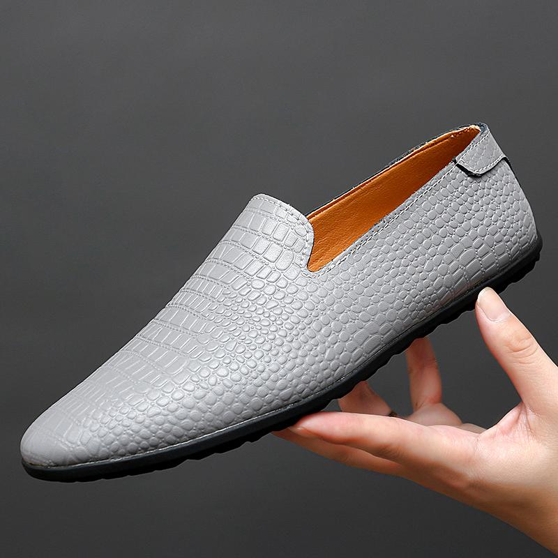 Klassische Herren Hochwertige Formelle Mode Abiye Fahrschuhe Männlich Adulto Ballerinas Schuhe Herren Casual Echtleder Slipper
