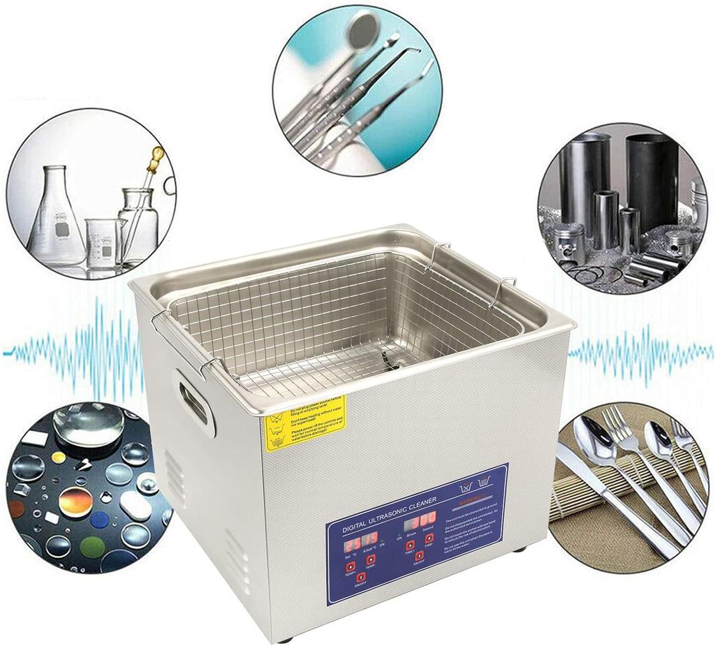 Ultrasonic Cleaner/Bath With Heater 760W Ps-60 15L