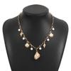 Fashion Pearl Tassel Necklace Ocean Style Starfish Shell Pendant Beachwear Neck Decoration For Women