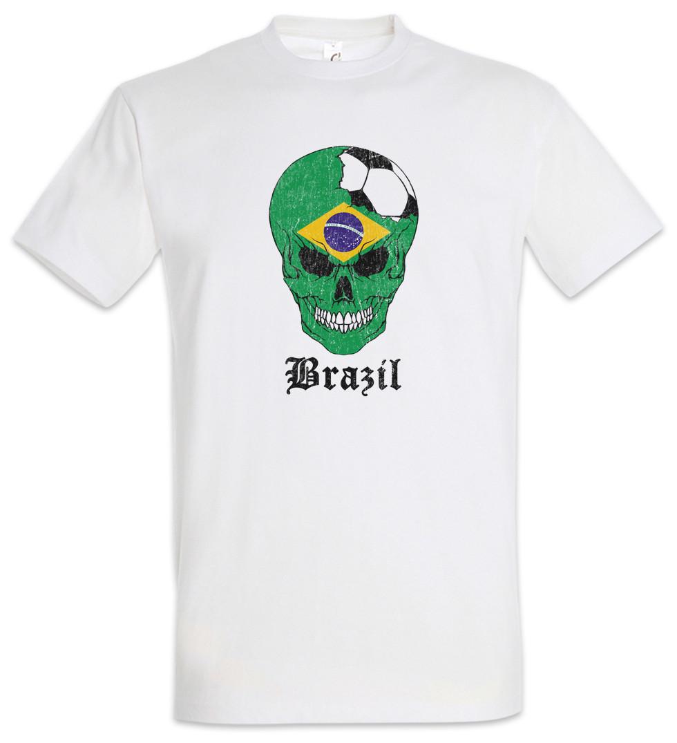 Brazil Football Comet T-Shirt brazilian Soccer Flag Banner World Championship S