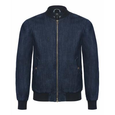 B&C Denim Erkek Supremacy Denim Bomber Ceket