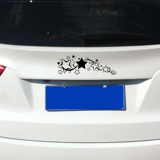Bright Star Car Window Sticker Motorcycle Truck Body Decal Reflective Decor