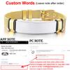 Vnox Mens Stainless Steel Custom Engrave ID Tag Bracelets Dad Gift Length Adjustable with Mesh Watch Band Jewelry Gift for Dad