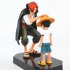 One Piece Memories de Recompensa Sombrero de Paja Luffy Pelo Rojo Shanks Coleccionables Accesorios Hechos a Mano Adorno de Escritorio Juguetes Regalos