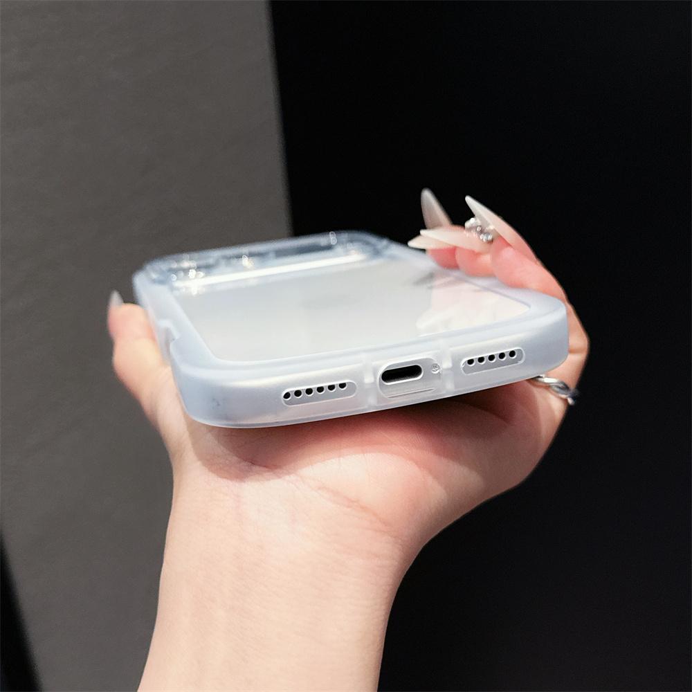 Transparent Oval Bumper Soft Armor Phone Case For iPhone 17 16 15 141 3 12 11 Pro Max Air X XR XS 7 8 Plus SE Protective Cover