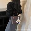 Women's bag large capacity versatile tote bag summer sense trend woven commuter shoulder bag