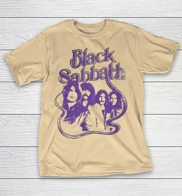 Kolekcja Black Sabbath Zespół Prezent Dla Fana S do 4XL Piaskowy Unisex Koszulka
