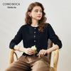 Women's Lyocell Tencel Knit Long Sleeve Thin Cardigan