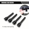 2pcs Car Door Lock Knob, Aluminum Alloy Interior Door Lock Pin, 1.9"X0.4" Door Lock Knob Button, Car Interior Accessories, Compatible