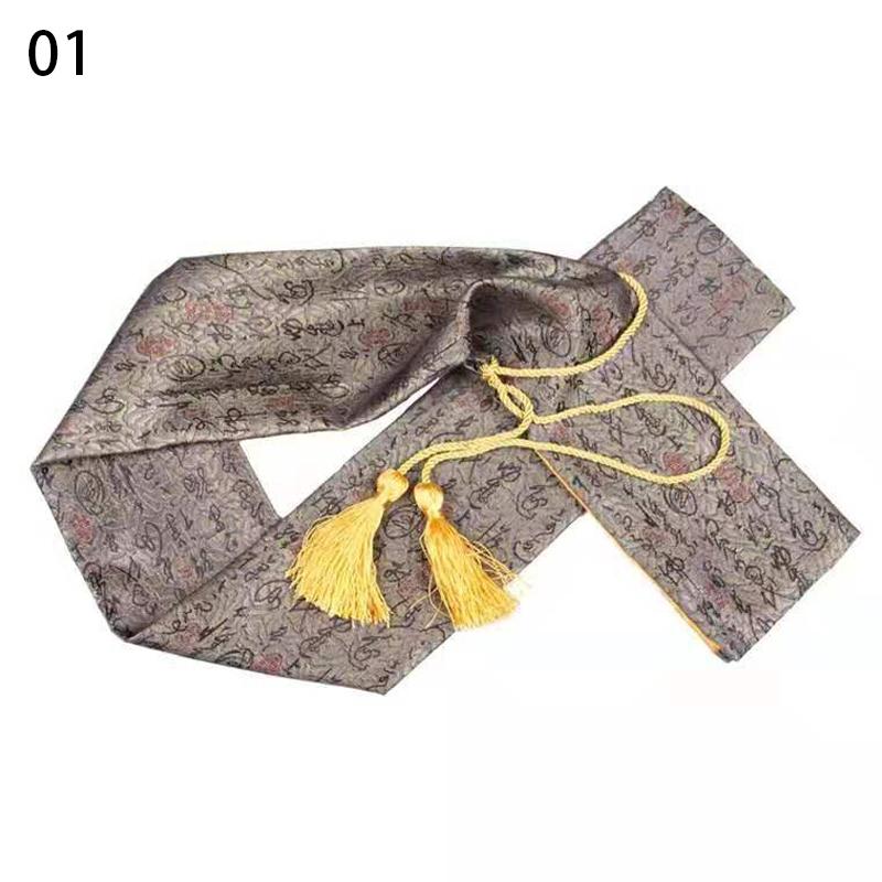 Шелковые сумки в китайском стиле сумка для хранения бамбукового меча катана кендо защитный чехол для японской катаны органайзер для рисования кунг-фу 3098₽