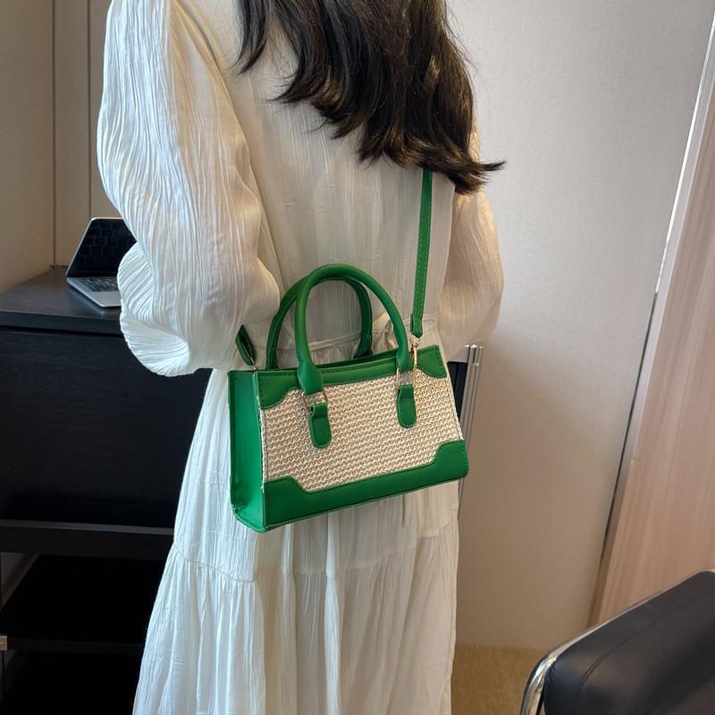 Elegant Urban Chic Cotton Linen Tote Bag 2023 Summer Fashionable Handbag