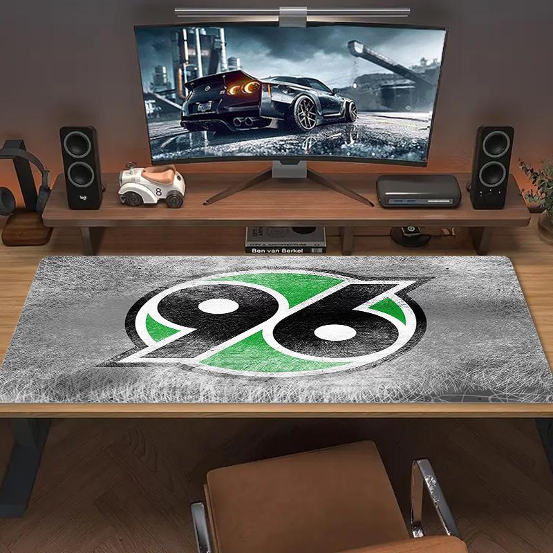 Hannover 96 Logo Color Mouse Pad Large Gaming Table Cushion Non-slip Laptop Tablet Big Mousepad XXL Mat Mini PC Playmat With Lock edge