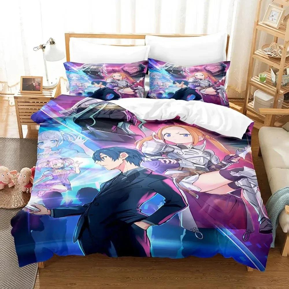 Anime SSSS.GRIDMAN Bedding Set Boys Girls Twin Queen Size Duvet Cover Pillowcase Bed Kids Adult Fashion Home TextileCustomizable