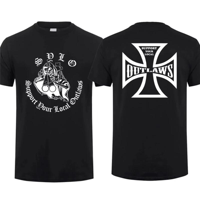 

Amazing Tees Male T Shirt Casual Oversized Essential Mongols Logo Motorcycle Union T-shirt Men T-shirts Graphic Streetwear XXXL