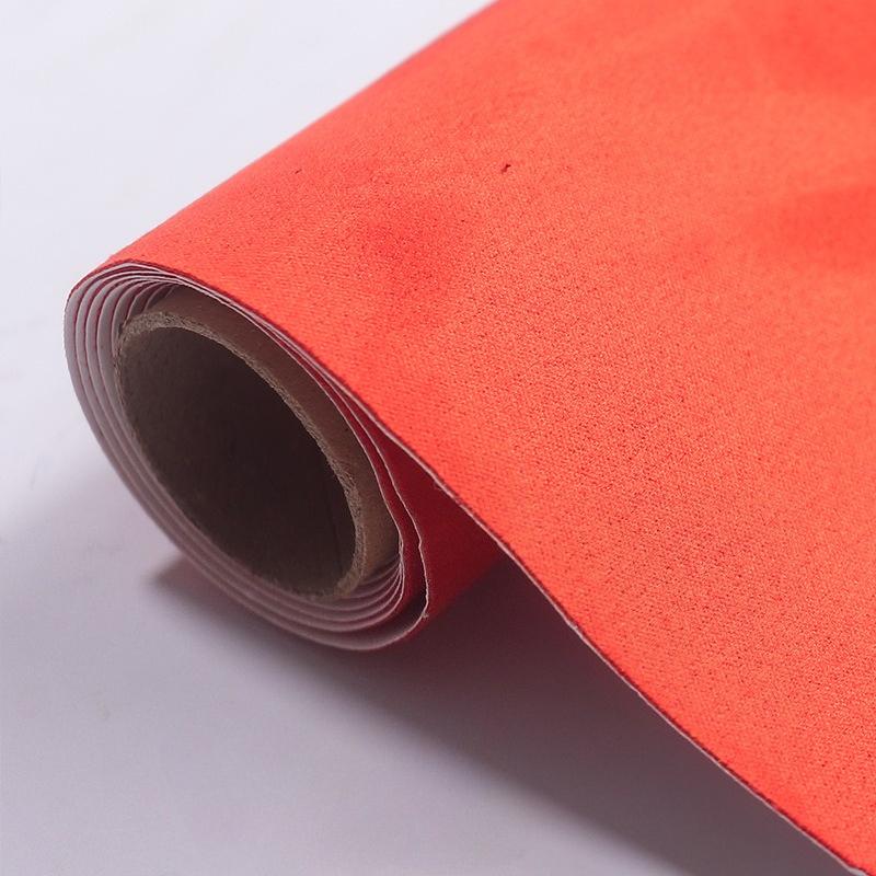 1m/2m/3m/5m*50cm Multi Colors Self Adhesive Suede Velvet Fabric Sticky Leather Fabrics for DIY Car Headlining Interior Modified