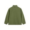 Li Ning Outdoor CF Moisture Wicking Warm Fleece Loose Pullover Letter Raglan Long Sleeve Stand Collar Fleece Jacket Men Jackets AWDVE29-3