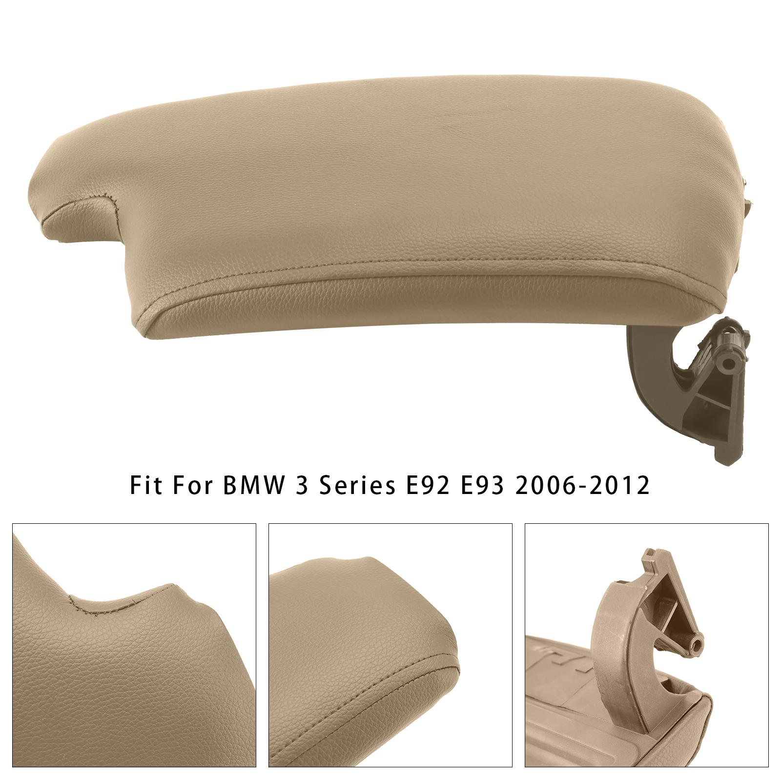 

Beige Leather Armrest Centre Console Lid For BMW E90 E91 E92 E93 51169134486