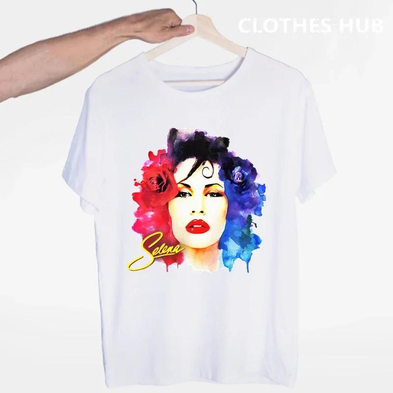 

Selena quintanilla T shirts Fashion Men And Women Tops T-shirt Short Sleeve Unisex Tshirt 2XL